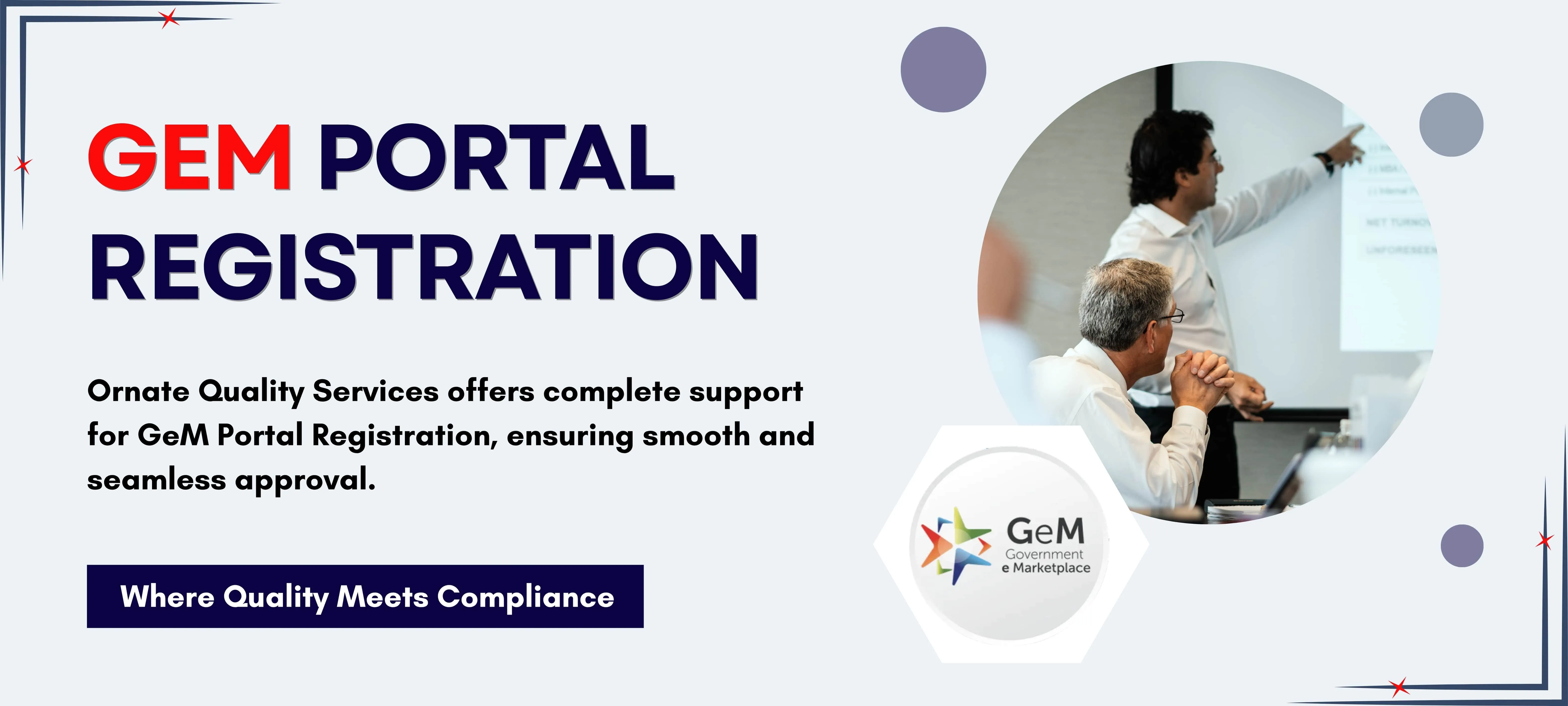 GeM Portal Registration