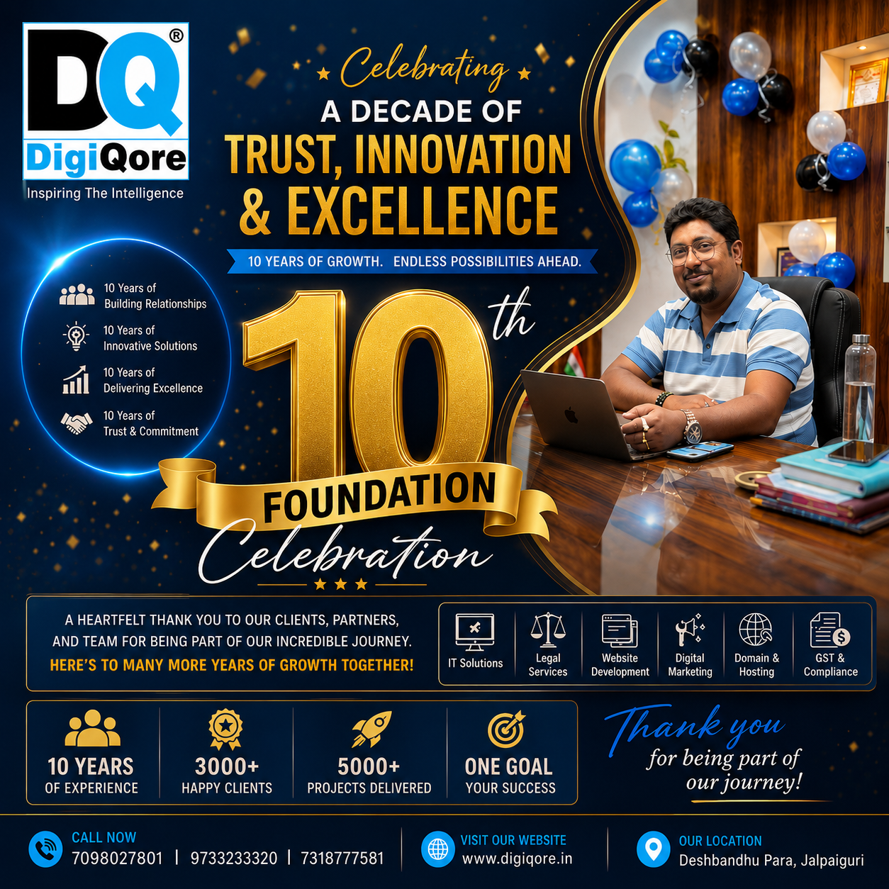 10th Year Anniversary Celebration